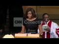 MAYA ANGELOU MEMORIAL-MICHELLE OBAMA WALK-UP