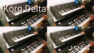 Vintage Synth Demo - Korg Delta DL-50 and Roland VK-09