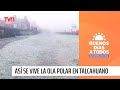 ¡Abrígate Montse! Así viven la ola polar en Talcahuano | Buenos días a todos