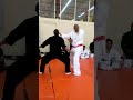 shihan andre muhammad and son demonstrating self defense techniques