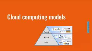Lecture 6: Cloud Computing (Part I)
