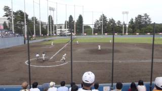 2014.7.12 小川高校が成城高校に及ばず：夏の甲子園西東京3回戦に進めず