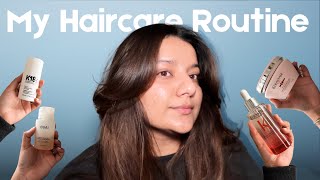 MY UPDATED HAIRCARE ROUTINE ✨🧖🏼‍♀️ #nonsponsered