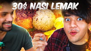 Extreme Malaysia National Food | $1 vs $30