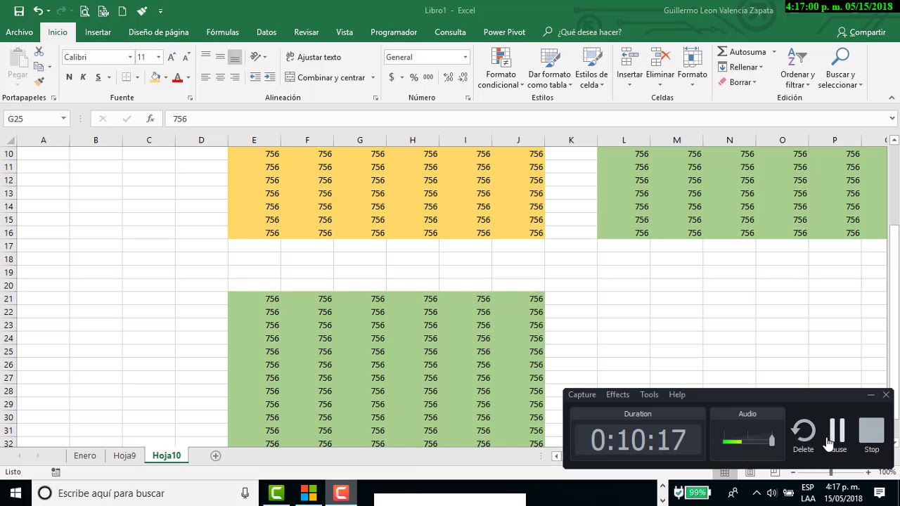 63 Operaciones Con Rangos En Excel - YouTube