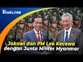 Jokowi dan PM Lee Bertemu Bahas Isu Myanmar