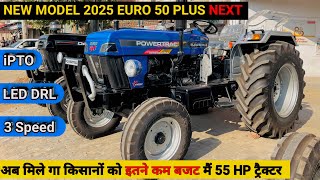 Powertrac Euro 50 plus Next || New model 2025 powertrac Euro tractor Review