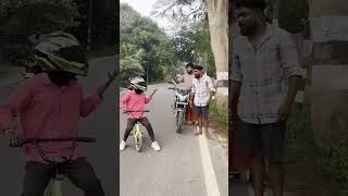 நீங்க எப்படியோ ஆனா நான் இப்படித்தான் 💯❤️#cycleride #shortsvideo #bike