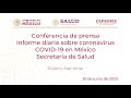 Informe diario sobre coronavirus COVID-19 en México. Secretaría de Salud. Viernes 26 de junio, 2020