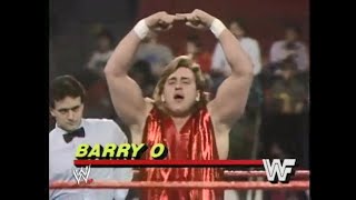 Tito Santana vs Barry O   Wrestling Challenge March 8th, 1987