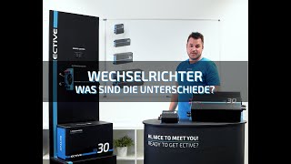 Welche Unterschiede gibt es bei den verschiedenen Sinus-Wechselrichtern von ECTIVE?