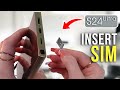 How to Insert SIM Card in Samsung Galaxy S24 Ultra: Quick and Easy Guide