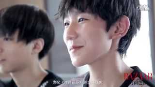 【TFBOYS王源】20140826 時尚芭莎 00後偶像新崛起獨家對話-TFBOYS