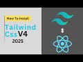 React + Tailwind CSS V4 Setup | Step-by-Step Guide for Beginners