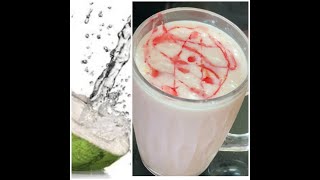 Tender Coconut Milk Shake // Bonda Milk Shake // Quick And Easy Recipe