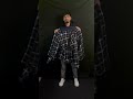 Black hoodie with flannel shirt #shorts #youtubeshorts #creator #flannel #winterwear #winterspecial