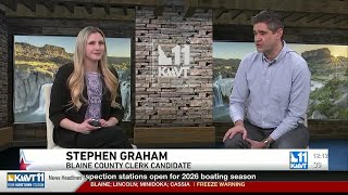 Stephen Graham is running for Blaine County Clerk