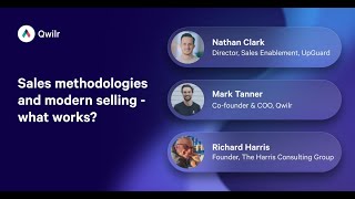 Webinar: Sales methodologies and modern selling - what works?