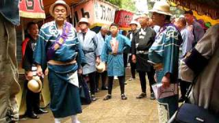 品川神社　例大祭　木遣