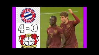 Bayern Munich vs Bayern Leverkusen 4-0 Highlights Extended All Goals 2022