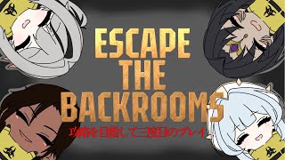 【Escape the Backrooms/コラボ】攻略５割達成！謎空間から脱出を目指す。【#ホラゲ実況】