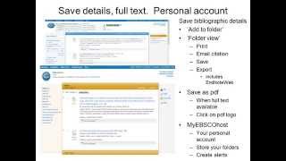 Academic Search Complete Tutorial
