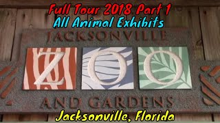 Jacksonville Zoo and Gardens Full Tour Part 1 - Jacksonville, Florida