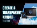 Bootstrap: How to Create a Transparent Navbar (Modern CSS) 👈
