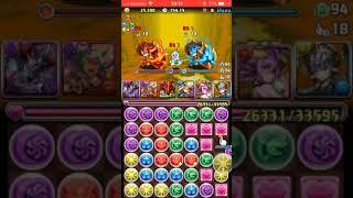 【パズドラ】 オータムスペシャル杯 164808点