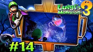 Enfrentamiento contra el Tiburón Sparrow - Luigi's Mansion 3 | Gameplay #14『Guía 100%』
