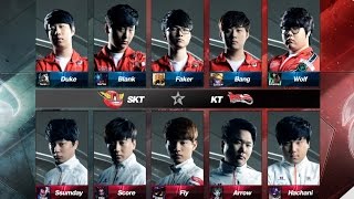 KT vs SKT Game 2 Highlights - KT ROLSTER vs SK TELECOM T1 - LCK 2016 LOL Champions Korea Summer