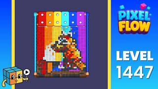 Pixel Flow Level 1447 Walkthrough Solution