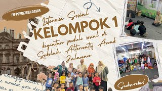 KELOMPOK 1 Potret Kegiatan Peduli Sosial di Sekolah Alternatif Anak Jalanan (SAAJA)