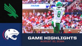 Game Highlights: North Texas vs South Alabama (August 31, 2024)