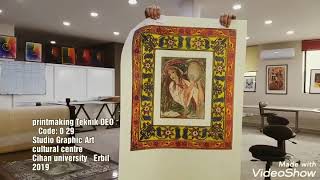 Sara Talaei/printmaking Teknik DEO/Code: 0 73