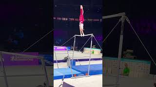 Antwerp 2023. Pauline SCHAEFER BETZ #gymnast #unevenbars #worldchampionship