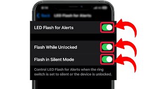 របៀបបើកពេលគេ Call ឬ Chat មកភ្លឺភ្លើង Flash | How to turn on LED Flash Alerts on Iphone - Lok Ta Thy