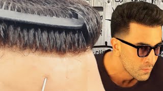 Ranbir Kapoor hairstyle Hairpatch in Delhi | frontline hair wigs cost | Hair Transformation for Men