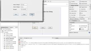Join two strings using NetBean IDE