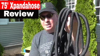 75' EXPANDAHOSE DEMONSTRATION AND REVIEW- Collapsible Garden Hose