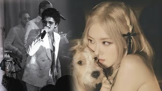 JUST ANNOUNCED! Congratulations to Rosé and Bruno Mars