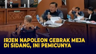 Irjen Napoleon Gebrak Meja di Persidangan, Ternyata Kesal Dengar Jawaban M Kace