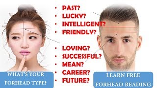 Physiognomy-Face Forhead Reading/Learn face Astrology reading