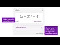 Math assistant demo in Microsoft OneNote