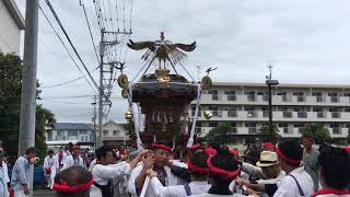 平成30年 茅ヶ崎市 矢畑 本社宮 例大祭 神輿渡御