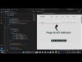 Scroll Indicator Using HTML CSS & JavaScript | No Talking