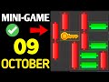 9th October Hamster Kombat Daily Mini-Game Puzzle Solved #hamstercombat #minigame