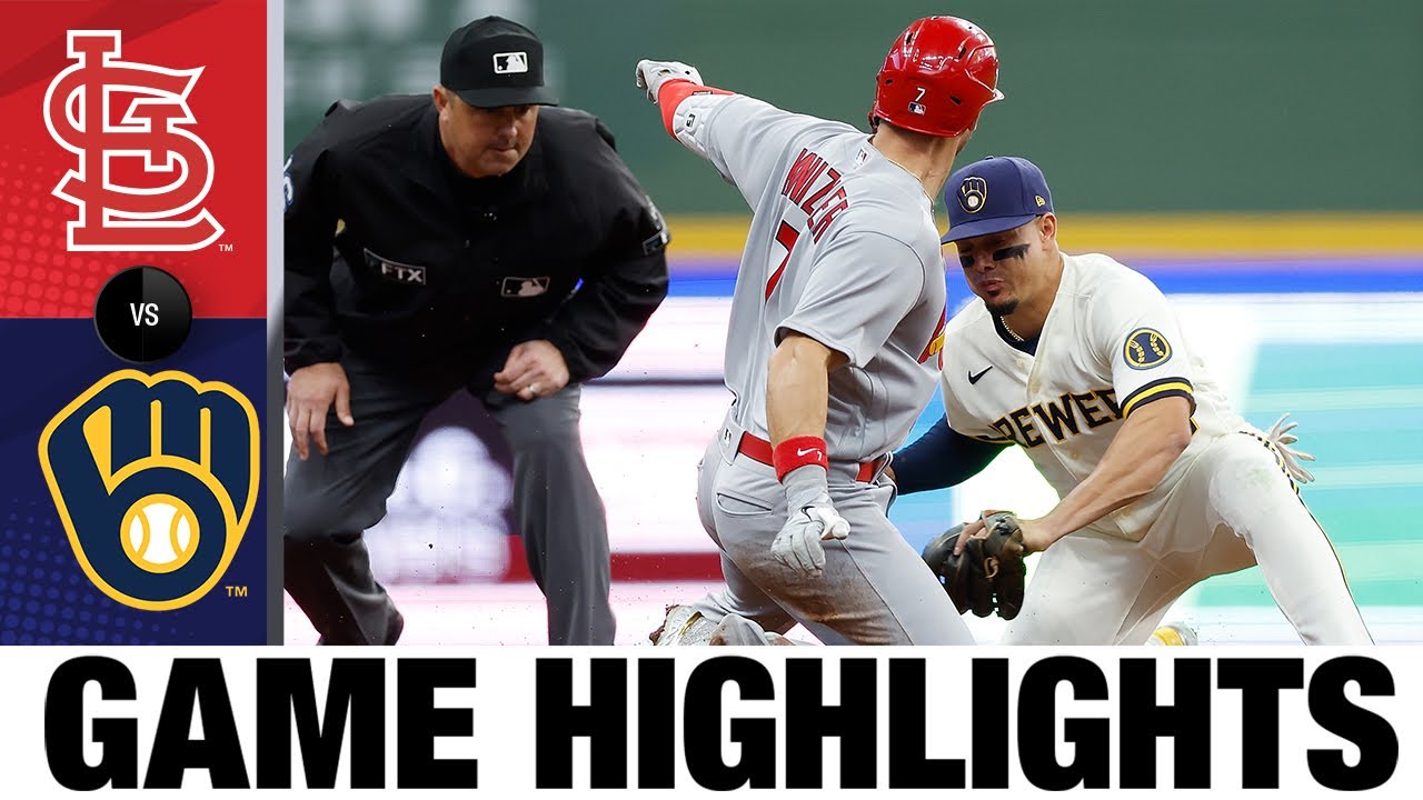 Cardinals Vs. Brewers Game Highlights (4/16/22) | MLB Highlights - YouTube