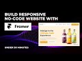 Building a Beautiful Website with Framer | NO CODE | A Step-by-Step Tutorial