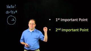 One Button Lightboard Studio Introduction